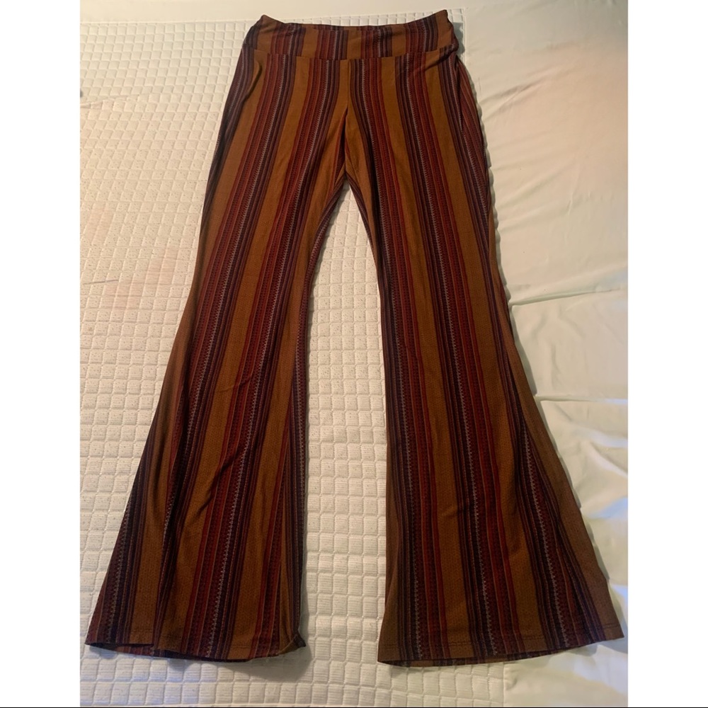 High waisted flared pants